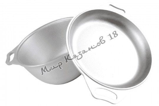 Котелок алюминиевый 3 л (крышка-сковорода), «Kukmara» (арт. к34)