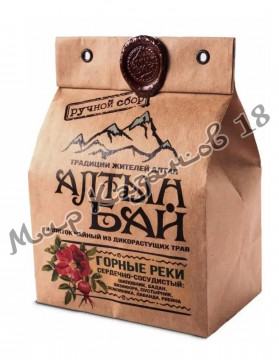 Чай ГОРНЫЕ РЕКИ из дикорастущих трав (сердечно-сосудистый) 100 гр