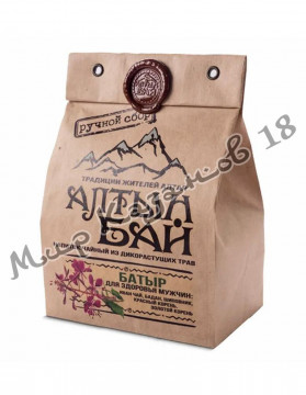 Чай БАТЫР из дикорастущих трав (для мужского здоровья) 100 гр