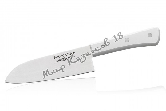 Набор кухонных ножей Hatamoto Sakana WJPS-003, 4 ножа, сталь AUS-8, Япония