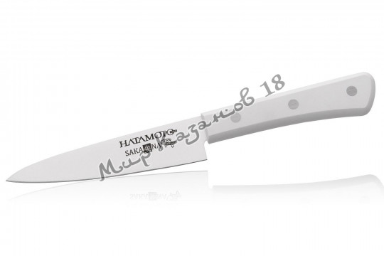Набор кухонных ножей Hatamoto Sakana WJPS-003, 4 ножа, сталь AUS-8, Япония