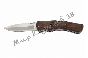 Нож складной S126 АТАКА со стопором, сталь 95Х18
